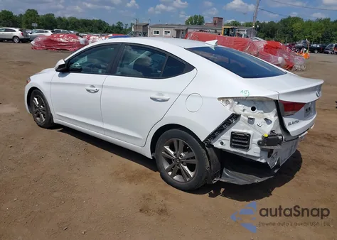 2018 Hyundai Elantra Sel из США, поврежденный, VIN 5NPD84LF5JH358572